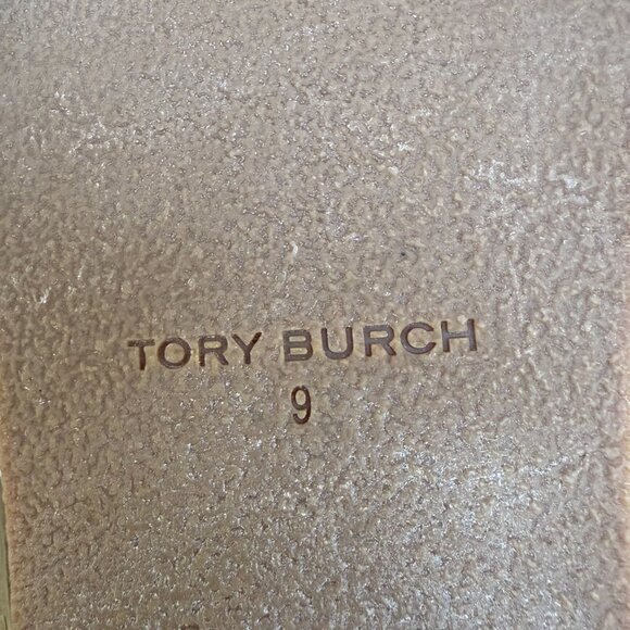 TORY BURCH MILLER CLOUD 9 Women's Leather Sandal White Summer Beach Resort New - Picture 10 of 13